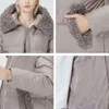 giacca da donna con cappuccio abbigliamento femminile di alta qualità moda abbigliamento di marca antivento e caldo GWD21517I 211008