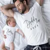 Familj Matchande Kläder Ctrl + C och Ctrl + V Fader Son T Shirt Familj Look Dad T-shirt Baby Bodysuit Familj Matchande Outfits 1465 Y2