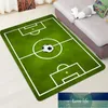 Tapis moderne Tapis de football 3D Tapis en flanelle Tapis en mousse à mémoire de forme Tapis de jeu pour garçons et enfants Grands tapis pour la maison Couverture de salon Prix d'usine Conception experte