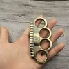 FOLE BRASS WOOD FIRE EDC TIGER CL CL Four Ring Defense Copper Outdoor DIY