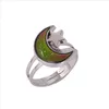 Moon Mood Ring Adjustable Color Changes To The Temperature Of Your Blood273p5298027