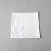 Taie d'oreiller par Sublimation, 10 pièces, housse de literie en cachemire blanc blanc avec poche, DIY