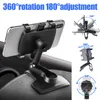 Universal Dashboard Car Phone Holder Easy Clip Mount Stand GPS Display Bracket Car Front Support Stand för iPhone Samsung Xiaomi