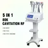 2021 미국 휴대용 5 in 1 초음파 80K Cavitation RF 슬리밍 진공 강한 전원 바디 쉐이핑 뚱뚱한 불타는 베이오 티 기계