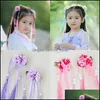 Hair Aessories Baby, Kids & Maternity Wyyniy A Pair Or Single Antique Hanfu Aessories, Childrens Adt Hairpin, Bell Tassel Classical Flower H