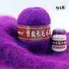 1PC Hiver Chaud Vison Cachemire Fil 50 + 20g / pcs * 3 Doux Fluffy Imitation Laine Fil pour Tricot À La Main Fournisseur Y211129