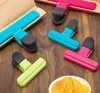 Plastic Food Sealing Bag Clip Chips Bags Sealer Seal Grip for Snack Coffee Storage Kitchen Accessories XBJK2104