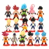 16pcslot Red Base Figures Anime PVC Action Figure Collectible Model Toy Cartoon Brinquedos X05031343345