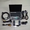 MB Star C3 Multiplexer مع جهاز الكمبيوتر المحمول D630 تثبيت C3 Connect Diagnostic Tool V2014.12 جاهز للاستخدام في مركبة MB