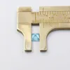 5mm * 5mm Natural Princess Square Cut Topaz Loose Gemstone Jewelry DIY VVS Grade 100% Real Topaz Loose Gemstone for Jewelry DIY H1015