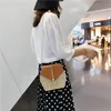 Neue Sommermode handgemachte Rattan Böhmen Stroh Taschen Handtasche umweltfreundliche Strandtasche