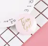 골드 포일 반짝이 팀 소년 소녀 버튼 핀 pary 호의 성별 공개 배지 바비 샤워 용품 핑크 블루