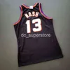 100% costurou Steve Nash 96 97 Jersey Men XS-5xl 6xl camisa de camisa Basketball Jerseys Retro NCAA