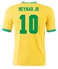 Brazils Firmino Soccer Jersey Camiseta de Futebol Copa America 2020 2021 G.jesus Coutinho 20 21 Brasil Men Kids Fotbollskjorta