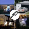 1 / 2pcs 98led Solar Street Wall Light PIR Motion Sensor Dimmable Outdoor Garden - 1 Pc