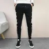 Coréen été hommes pantalons marque Streetwear Harem Slim Fit Hip Hop tout Match pantalons décontractés vêtements 28-36 210715