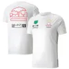 2023 T-shirt da pilota di Formula 1 Estate Nuova T-shirt da F1 Maniche corte Tuta da corsa per squadra Jersey Fan Moda Top oversize