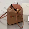 Fashion Daily Life Girls Small Backpack Lound Leather Luxury Brand Counter Counter Counter Counter Staper