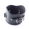 NXY Sex Volwassen Speelgoed Sodandy Black Slave Collar PU Lederen Choker Bondage Gear Games voor Vrouw Femdom Strap op Erotische S1216