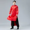 IEFB / Vêtements pour hommes Robe de satin de printemps Robe de style chinois Costume national à manches longues Vent Hem Vêtements 9Y1242 210524