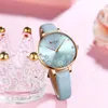 Curren relógios para mulher moda criativo flor romântica discar de quartzo senhoras relógios de pulso relógio feminino q0524