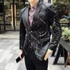 Brand Men Suit Jackets Slim Fit Wedding Suits Coat for Groom Party Dress Mens Blazer Jacket Formal Male Clothes Size 5XL 210527