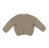 9m-5y peuter baby kind meisjes gebreide truien winter herfst lange mouwen effen kleding warm 210515