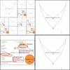 Pendant Necklaces & Pendants Jewelry Jankelly Fashion Luxury Mother White Stone Wedding Long Chain Energy Necklace For Woman 210323 Drop Del