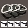 NXY Cockrings Frrk metal penis ring curved sling male restraint belt delayed ejaculation device adult steel sex toy 2201067733467