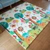 Bebek Shining 2 cm Bebek Mat Oyun Mat Çocuklar Için 180 * 200 * 2 cm Playmat Kalın Daha Büyük Çocuk Halı Yumuşak Bebek Halıları Sürünen Paspaslar 210724