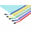 Borsa per documenti Borse per riporre matite in plastica impermeabile con cerniera Cancelleria Borse per ufficio scolastiche per studenti Formato A4