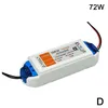 Fonte de alimentação do adaptador do driver do transformador do diodo emissor de luz DC12V 28W 48W 72W 100W Luzes de iluminação da iluminação AC DC 220V a 12V