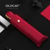OLYCAT platte ultra licht zonbescherming UV-kast regenachtige en zonnige paraplu 3 vouw automatische paraplu vrouw