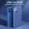 Telefone celular SmartDevil 12 12 Pro Textura de couro tecida 12 mini caso protetor ultra-fino anti-gota