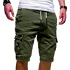 Fashion surdimensionnée de cargaisons militaires shorts pour hommes camouflage shorts tactiques hommes coton travail pantalon court mâle décontracté plus taille m-4xl