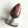 3 Pcs/Set Jade Anal Butt Plug Metal Beads Anus Plugs Stimulation G Spot Expansion Masturbation BDSM Female Adult Fun Products