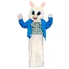 Fun Easter Rabbit Bunny Mascot Costume Halloween Christmas Fancy Party Cartoon Character Outfit Suit Adult Women Men Dress Carnival Unisex
