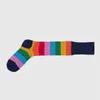 Coloré Lettre Coton Chaussettes De Veau Femmes Fashoin Lettres Longue Chaussette pour Cadeau Fête Top Qualité 3 Couleurs