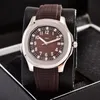 sichu1 - мужские часы Автоматический механизм 2813, 40 мм, удобный резиновый ремешок, 5 АТМ, водонепроницаемые, светящиеся наручные часы высшего качества montre de luxe