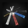 Party Favor Fashion Hot Delicate Pro Salon Stainless Steel Folding Training Butterfly Practice Style Knife Comb Tool