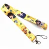 Anime Demon Kimetsu No Yaiba Neck Strap Lanyard Phone Mobile Chain Chain ID Badge Key Chains4099024