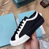 Mulheres Sneakers Falt Runner Roda Baixa Alta Superior Casual Cassetta Trainers Designer com Tecido Shoes Box 262 Beujr