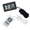 Professinal Mini Digital Lcd Probe Aquarium Fridge Freezer Thermometer Thermograph Temperature Meter for Refrigerator -50~ 110 Degree Fy-10