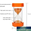 1 PC Mini Klepsydra Klepsydra 5 / 10min / 15min / 20min / 30min Sand Clock Timers Desktop Dziecięcy Dekoracje Dekoracje Gry Dziecko Zabawki