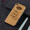 Coques de téléphone antichoc pour iPhone 7 8 9 Plus X Xs 11 12 Pro Max en bois TPU Design personnalisé Impression 2021 Coque de couverture arrière la plus vendue