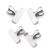 4 pezzi di clip per sacchetti di trucioli in metallo grandi e durevoli, clip per sigillare alimenti in acciaio inossidabile, set di utensili da cucina 7,6 cm