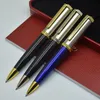 2022 Fashion Hexagon Design Gift Pens With Cute Stone Top Office Business Supplier Unique Writing Fluent Ballpoint Pen With Set Bo6165770