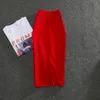 Новые женские карандашные юбки твердые Pur Pural High талия Slim Fit Girl Lean Office леди эластичная женская сексуальная труба Faldas PL211 210412