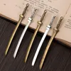 Bookmark 5Pcs DIY Pendants Supplies Accessory Charms Antique Swords Knife Jewelry Making Silver
