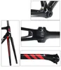 Bike Frames TOSEEK Carbon Road Frame 700C 44/49/52/54/56/58 Mm Triathlon With Fork And Seatpost Parts